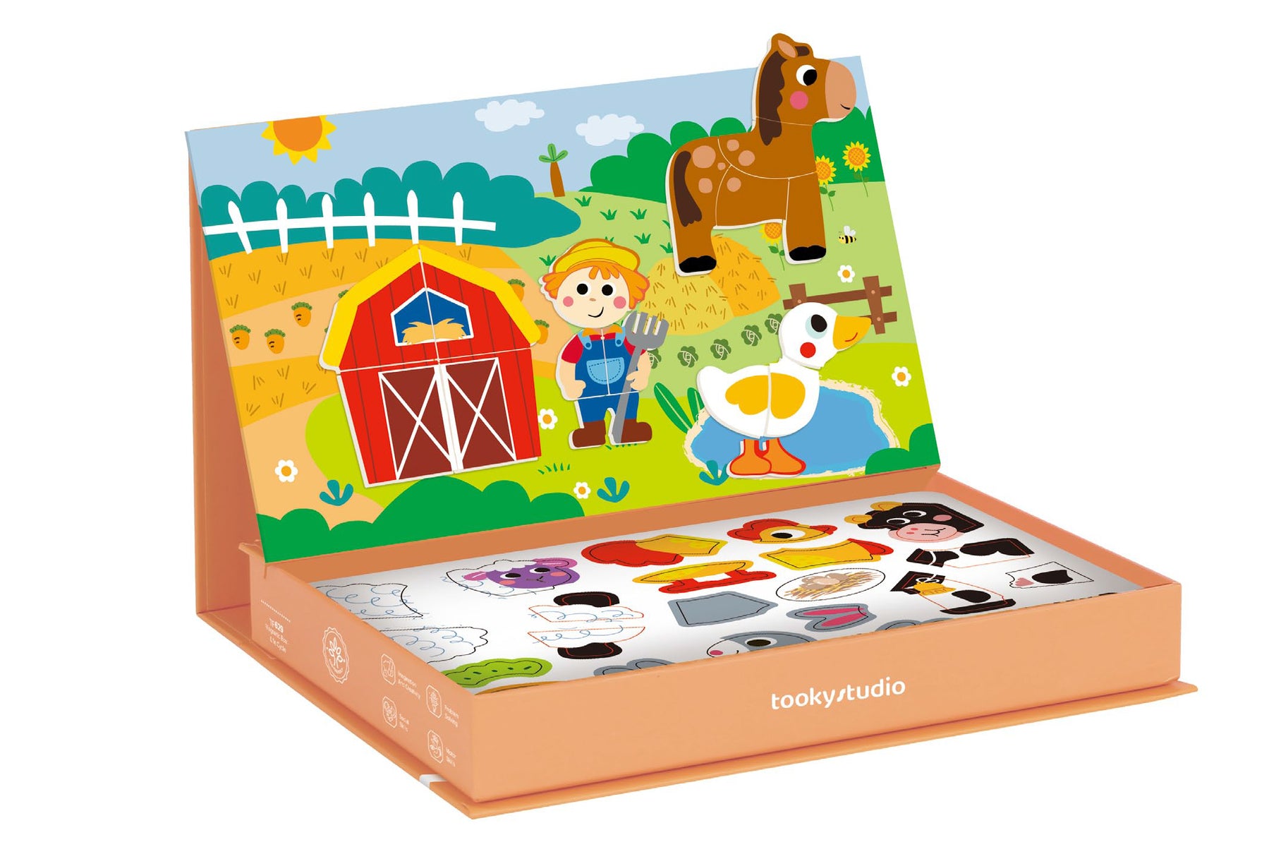 Magnetic farm online toy